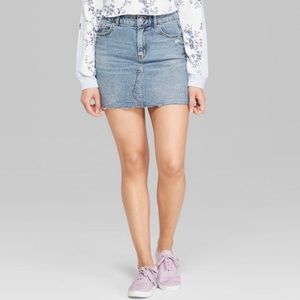 Wild Fable Denim Mini Skirt